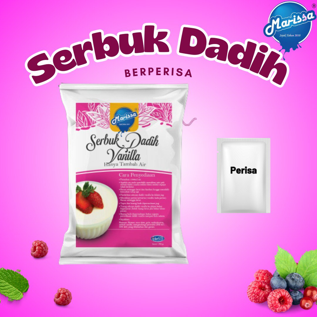 Serbuk Dadih Borong Berperisa Pudding Powder Marissa - Image 2