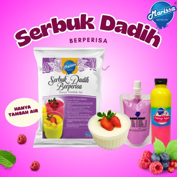 Serbuk Dadih Borong Berperisa Pudding Powder Marissa
