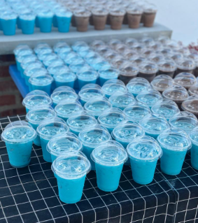 Serbuk Minuman AIR BALANG Coklat & Vanilla Blue HALAL PEKAT KAW Borong Marissa - Image 3