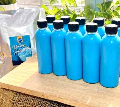 Serbuk Minuman AIR BALANG Coklat & Vanilla Blue HALAL PEKAT KAW Borong Marissa - Image 6