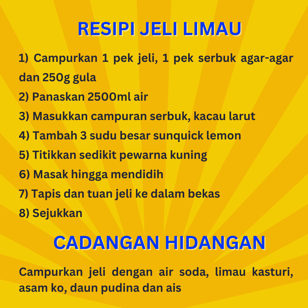 Set Niaga Jeli Limau Ais Viral Marissa - Image 2