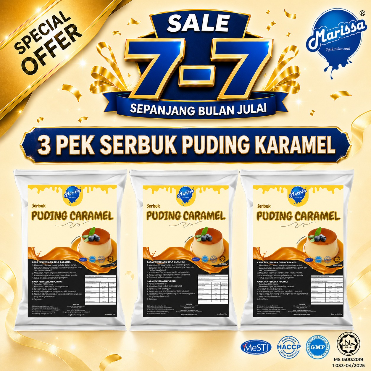 KOMBO 7.7 Marissa Dadih Puding Aiskrim Jelly Berperisa HALAL READY STOCK - Image 5